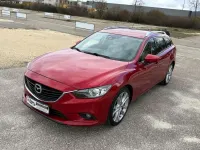 Gebraucht Mazda 6 Sports-Line 175 PS (128 kW) 2015 Rubinrot metallic Kombi