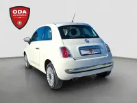 Gebraucht Fiat 500 Lounge 86 PS (63 kW) 2012 Weiß Kleinwagen