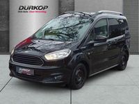 Gebraucht Ford Tourneo Courier Titanium 101 PS (74 kW) 2017 Iridiumschwarz metallic Van / Kleinbus
