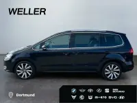 Gebraucht VW Sharan Highline 150 PS (110 kW) 2019 Schwarz Van / Kleinbus