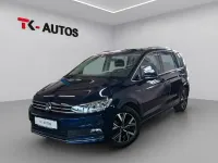 Gebraucht VW Touran Highline 150 PS (110 kW) 2021 Atlantic blue Van / Kleinbus