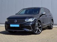 Gebraucht VW Tiguan Allspace R-line 200 PS (147 kW) 2021 Schwarz (deep black perleffekt) SUV