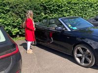 Gebraucht Audi A5 Cabriolet 170 PS (125 kW) 2014 Schwarz Cabrio