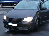 Gebraucht VW Touran Trendline 105 PS (77 kW) 2007 Schwarz Van / Kleinbus