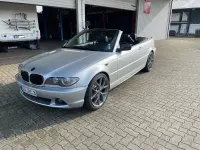 Usata BMW 320 Performance 170 CV (125 kW) 2003 Argento Cabrio