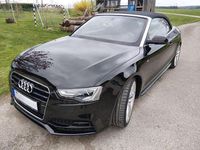 Gebraucht Audi A5 Cabriolet Comfort 245 PS (180 kW) 2015 Schwarz Cabrio