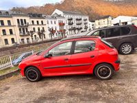 Gebraucht Peugeot 206 60 PS (44 kW) 1998 Rot Kleinwagen