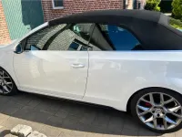 Gebraucht VW Golf Cabriolet GTI 211 PS (155 kW) 2015 Weiß Cabrio