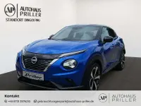 Gebraucht Nissan Juke Tekna 143 PS (105 kW) 2022 Magnetic blue/black m SUV