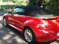 Gebraucht VW Beetle Cabriolet Design 105 PS (77 kW) 2015 Rot Cabrio