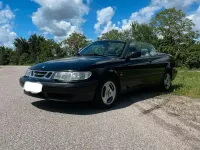 Używany Saab 9-3 Cabriolet 154 KM (113 kW) 2000 Czarny Kabriolet