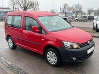 Gebraucht VW Caddy Trendline 109 PS (80 kW) 2011 Rot Van / Kleinbus