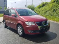 Gebraucht VW Touran 140 PS (102 kW) 2008 Rot Van / Kleinbus