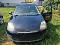 Gebraucht Ford Fiesta 2008 Blau Kleinwagen