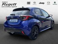 Neu Mazda 2 Homura-Line 116 PS (85 kW) 2025 Blau Limousine