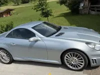 Gebraucht Mercedes SLK55 AMG AMG 360 PS (264 kW) 2005 Silber Cabrio