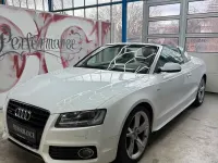 Gebraucht Audi A5 Cabriolet S-Line 240 PS (176 kW) 2009 Weiß Cabrio