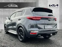 Gebraucht Kia Sportage 177 PS (130 kW) 2021 H8g) pentametal met. (grau SUV