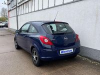 Gebraucht Opel Corsa Selection 60 PS (44 kW) 2009 Blau Kleinwagen