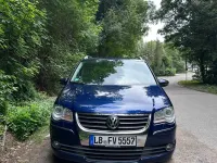 Gebraucht VW Touran Highline 170 PS (125 kW) 2009 Blau Van / Kleinbus