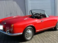 Gebraucht Alfa Romeo Giulia Spider 91 PS (66 kW) 1963 Rot Cabrio