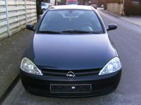 Gebraucht Opel Corsa 79 PS (58 kW) 2002 Blau metallic Kleinwagen