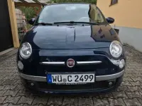 Gebraucht Fiat 500 Lounge 69 PS (50 kW) 2012 Blau Kleinwagen