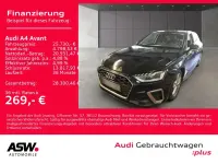 Gebraucht Audi A4 S-Line 204 PS (150 kW) 2023 Mythosschwarz metallic Kombi