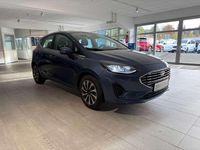 Gebraucht Ford Fiesta Titanium 125 PS (91 kW) 2023 Lackierung metallic "chrome bl Kleinwagen