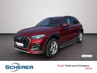 Gebraucht Audi Q5 Advanced 204 PS (150 kW) 2023 Matadorrot metallic (metallic) SUV