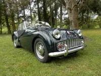 Gebraucht Triumph TR3 100 PS (73 kW) 1958 Blau Cabrio