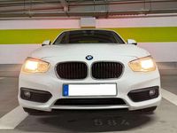 Gebraucht BMW 116 Advantage 116 PS (85 kW) 2016 Weiß Kleinwagen
