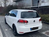 Gebraucht VW Golf VI Highline 122 PS (89 kW) 2009 Weiß Kleinwagen