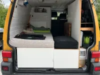 Gebraucht VW T4 68 PS (50 kW) 2001 Gelb Van