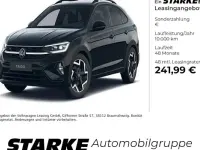 Gebraucht VW Taigo R-line 150 PS (110 kW) 2023 Schwarz (deep black perleffekt) SUV
