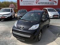 Gebraucht Peugeot 107 68 PS (50 kW) 2011 Schwarz Kleinwagen