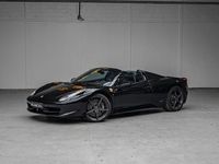 Second-hand Ferrari 458 578 CP (425 kW) 2012 Negru Cabrio