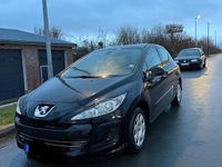 Gebraucht Peugeot 308 95 PS (69 kW) 2010 Schwarz Kleinwagen