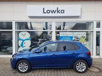 Gebraucht VW Polo Highline 116 PS (85 kW) 2019 Blau Kleinwagen