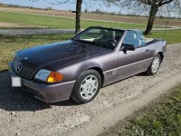 Gebraucht Mercedes SL500 320 PS (235 kW) 1993 Violet Cabrio