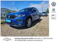 Gebraucht VW T-Roc Sportline 150 PS (110 kW) 2019 Ravenablau metallic SUV