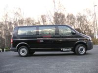 gebraucht VW T5 Kombi 2.0 TDI 9-Sitzer schwarz ParkPilot