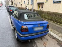 Second-hand VW Golf 101 CP (74 kW) 1997 Albastru Cabrio