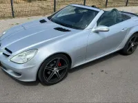 Gebraucht Mercedes SLK200 163 PS (119 kW) 2005 Silber Cabrio
