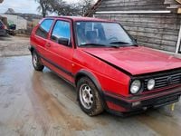 Gebraucht VW Golf II 55 PS (40 kW) 1991 Rot Kleinwagen
