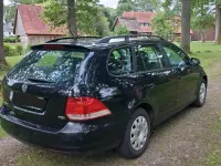 Gebraucht VW Golf VI 105 PS (77 kW) 2008 Schwarz Kleinwagen