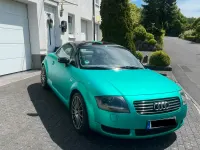 Używany Audi TT Basis 250 KM (183 kW) 2002 Zielony Coupe