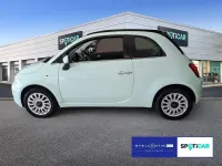 Gebraucht Fiat 500 Lounge 69 PS (50 kW) 2017 Grün Cabrio