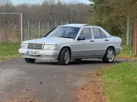 Gebraucht Mercedes 190 109 PS (80 kW) 1992 Weiß Limousine