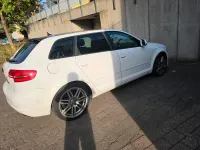 Gebraucht Audi A3 S-Line 160 PS (117 kW) 2009 Weiß Kleinwagen